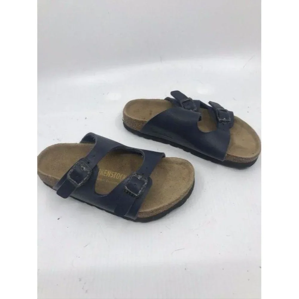 Birkenstock Dark Blue Unisex Child Sandals Size Us